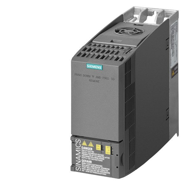 SINAMICS G120C, PROFINET, EtherNet/IP, IP20 / UL open type, FSA,A, 3AC 380-480 V, 4,00 kW – 6SL32101KE188AF1