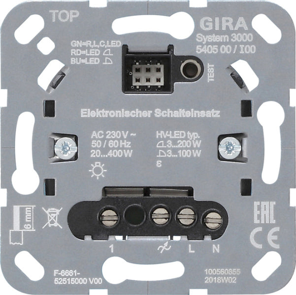 GIRA S3000 elektr. Schalteins. Einsatz   – 540500