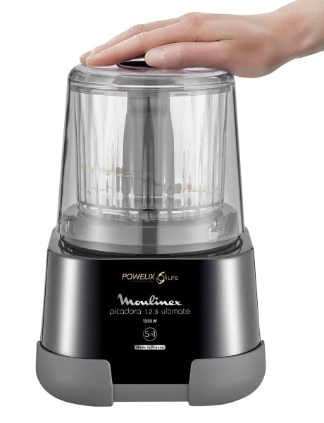 Zerkleinerer La Moulinette Ultimate 1000W 5in1 sw-anth
