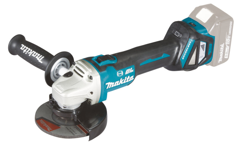 Akku-Winkelschleifer 18V M14x2 DM125mm o. Akku/Ladeg./Koffer – DGA513Z