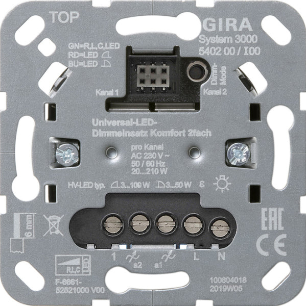 S3000 Uni-LED-Dimmeins. Komfort 2f Einsatz – 540200