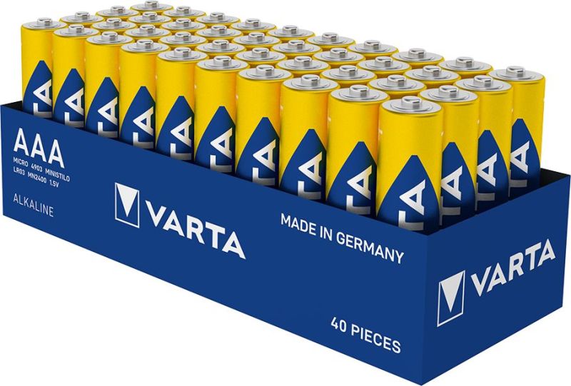 Batterie Longlife Power Alkal AAA Micro LR03 1.5V TRAY=40Stk – 4903121394