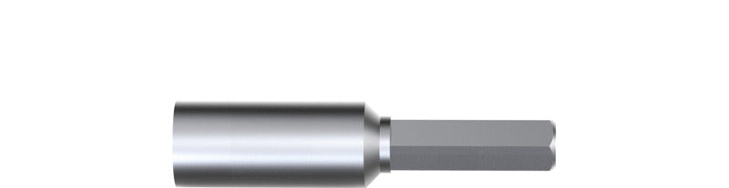 Steckschlüsseleinsatz Außen6-Kant 1/4'', 7x55mm – 04511