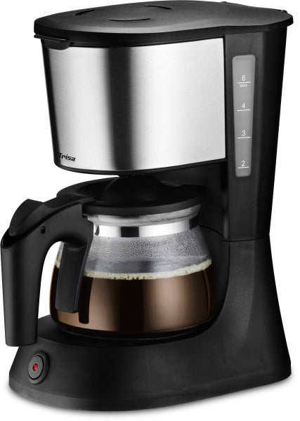 Kaffeeautomat 6Tassen 0.75L Glaskanne schwarz – 60214212