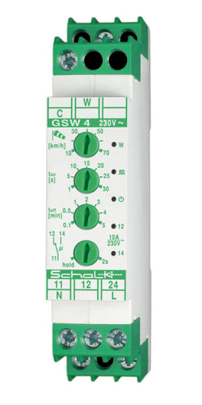 PC ELECTRIC Grenzwertschalter für Wind 230V AC, 1 We   – GSW409