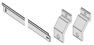Wandbefestigung inkl. Backrails – 2412.0