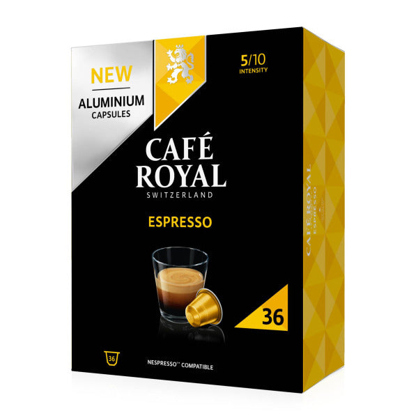 Kaffeekapselbox Alu Espresso (36 Kapseln) f.Nespressom. – 10165678