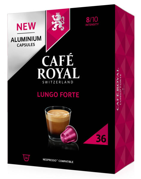 Kaffeekapselbox Alu Lungo Forte(36 Kapseln) f.Nespressom. – 10169702