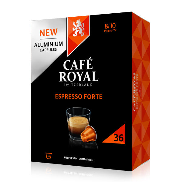 Kaffeekapselbox Alu Espresso Forte (36Kapseln) f.Nespressom. – 10175113