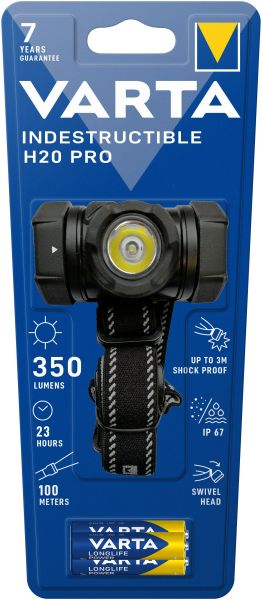 Stirnlampe Indestructible H20 Pro LW:100m 350lm 3xAAA sw – 17732101421