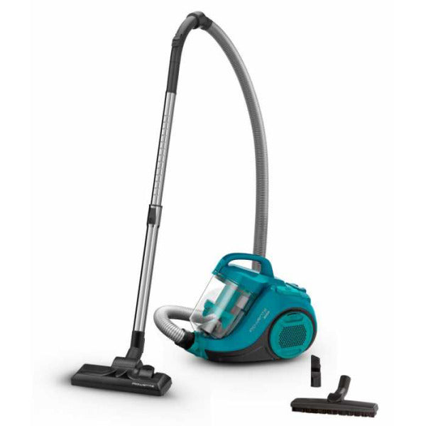 Bodenstaubsauger 750W 1,5L beutellos Zyklon Parkett türkis – RO2932