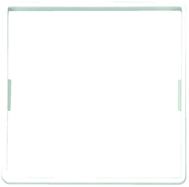 Q.x Zwischenring für Zentralstück 55x55mm, polarweiß samt – 9024660000