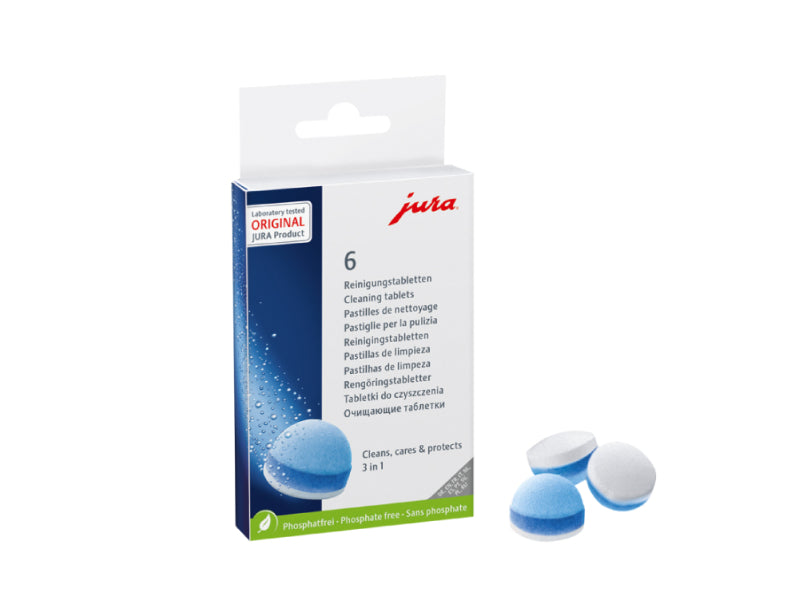 Reinigungstabletten 3-Phasen pro Packung m.6 Tabs – 24225