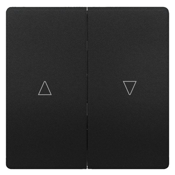 DELTA style Wippe 2-fach mit Jalousiesymbolen Auf/Ab, anthrazit – 5TG71430AC00