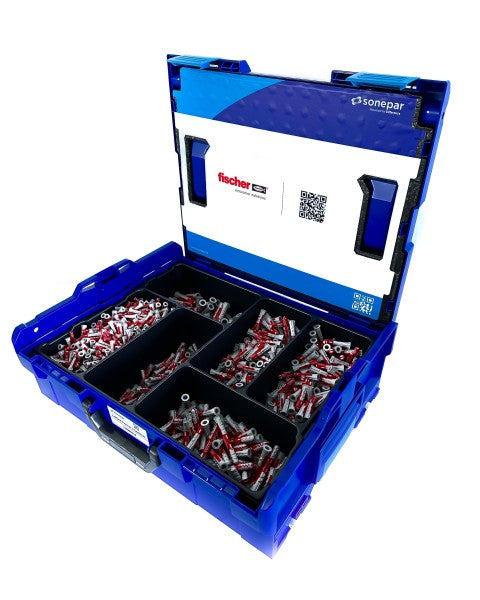L-BOXX FISCHER 1470-teilig, DUOPOWER Allzweckdübel / Universaldübel-Sortiment, alle Baustoffe – L-BOXX FISCHER 2