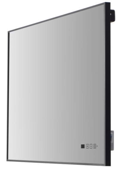 Infrarot Spiegelheizung 600W b.12m² Timer WiFi Alexa IP24 – SHXCM600WIFI