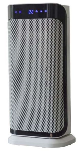 Keramik-Heizlüfter b.25m² 2000W 3St Schwenkf. Disp. FB Timer ws-sw – SHX37PTC2000LD