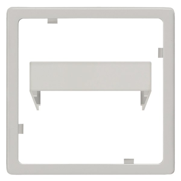 DELTA i-system titanweiß Adapterrahmen für Bewegungsmelder mit 5TC158x – 5TG62785TW00