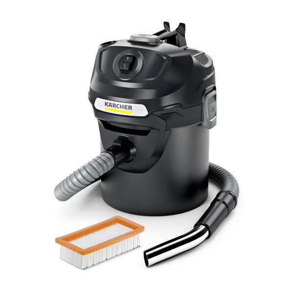Asche-Trockensauger 600W 1.2m 14l Metallbeh. sw-gelb – 1.629-711