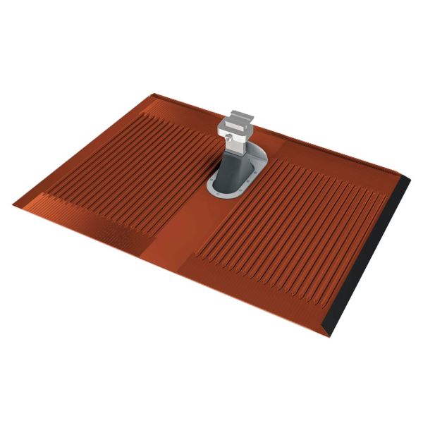 Flexibler Dachersatzziegel Alpha-Platte, Ziegelrot RAL 8004 – 11500-00