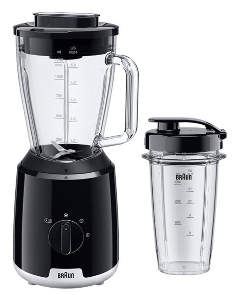 Standmixer 600W 1.5L Glasbeh. 2St. IceCr SmoothCr.1Becher sw – 0X22311087