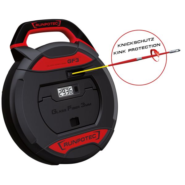 GF3 - Glasfaserstab Ø 3 mm  - 30 m – 10193