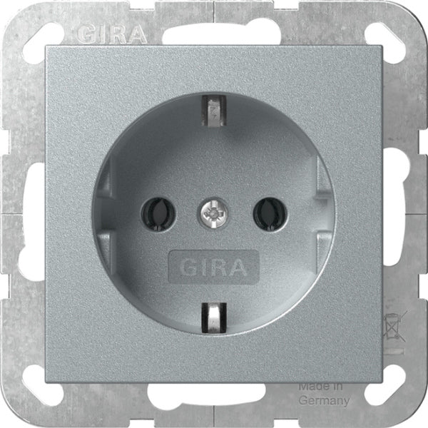 GIRA SCHUKO System 55 F Alu  – 418826
