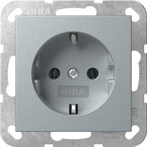 GIRA SCHUKO System 55 F Alu  – 418826