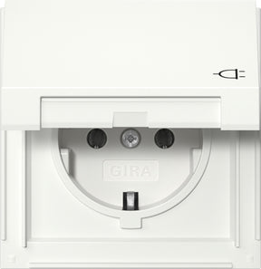 GIRA SCHUKO KD Gira TX_44 Reinweiß  – 445466