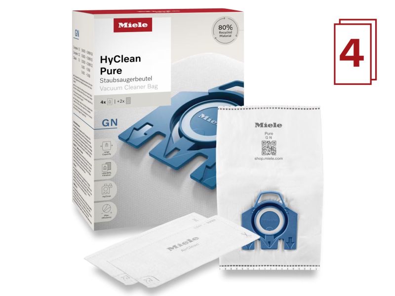 Staubsäcke GN f.S8/S5/S2,Complete C2/C3 4er Pack+2 Filter – 12421130