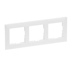 LEGRAND SEANO 3-fach Rahmen in der Farbausführun g Ultraweiss  – 765173