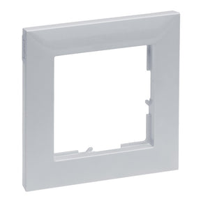 LEGRAND SEANO 1-fach Rahmen in der Farbausführun g Aluminium lackiert  – 765271