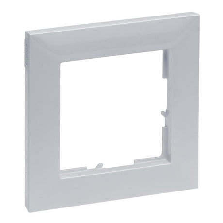 LEGRAND SEANO 1-fach Rahmen in der Farbausführun g Aluminium lackiert  – 765271