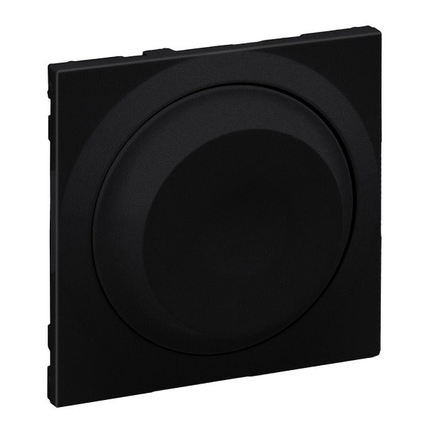 SEANO Abdeckung für Universal-Drehdimmer, Farbausführung: Schwarz lackiert – 765340