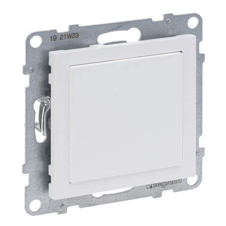 LEGRAND SEANO Blindabdeckung & Mosaic-Adapter in der Farbausführung Ultraweiss  – 765601