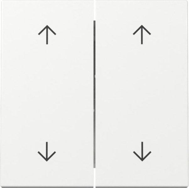 Wippe 2f Pfeile System 55 Reinweiß – 329703