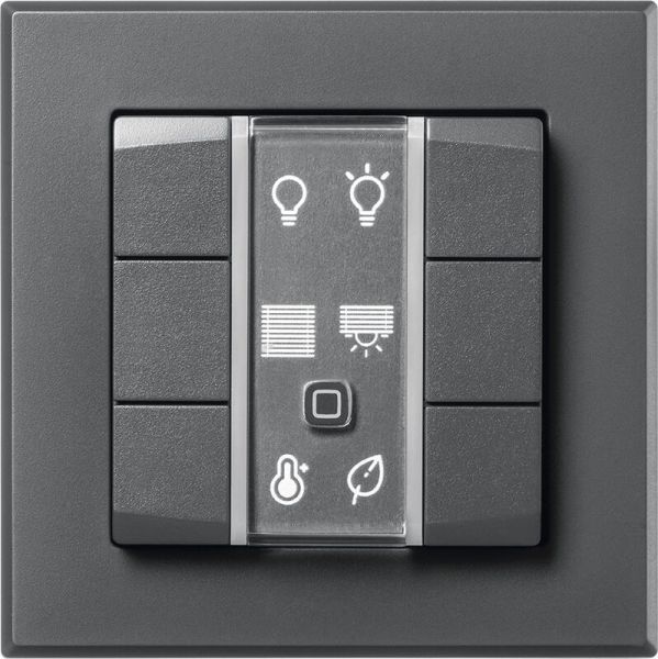 Wired Wandtaster 6-fach anthrazit HmIPW-WRC6-A – EQ-159869A0