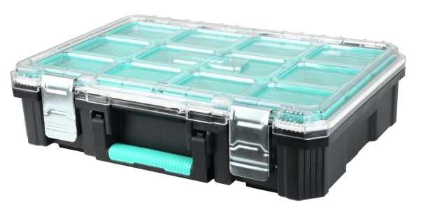 Forcebox ineinander greifende stapelbare transparente Kunststoffbox 512*360*137mm – 0122890001