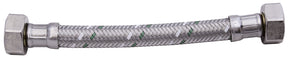Alva Niroflex-Verbinder DN18 DVGW, Silikon IG 3/4" x IG 3/4" L 100cm - ACF18.3/4.100