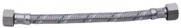 ALVA Niroflex-Verbinder DN8 DVGW Silikon IG 1/2" x IG 3/4" L 30cm