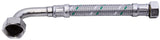 Alva Niroflex-Verbinder DN13 DVGW, Silikon IG 3/4" x IG Bogen 3/4" L250cm - ACF13.3/4E250