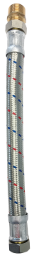 ALVA Panzerschlauch DN32 EPDM Mutter 5/4" x Nippel 5/4" L 30cm