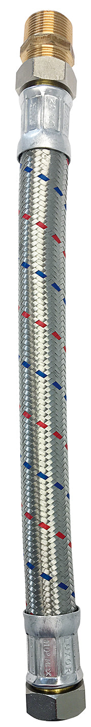 Alva Panzerschlauch DN32 EPDM Mutter 5/4" x Nippel 5/4" L 100cm - ACHF32.5/4IA100