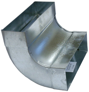 Alva Flachkanal Bogen 90Grad vertikal - ALFKB9060200