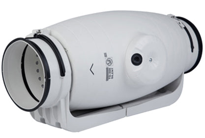 Alva Rohrventilator SILENT 3V Schallged. 3stufig 800 m3/h, DN 200 - ALTDS800.200V
