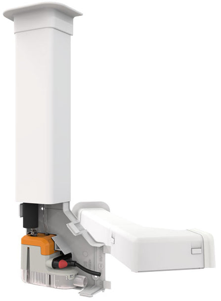 Alva Kondensatpumpe Deltapack 20 l/h inkl. Kabelkanal, RAL9001 - ALKKPDP9001