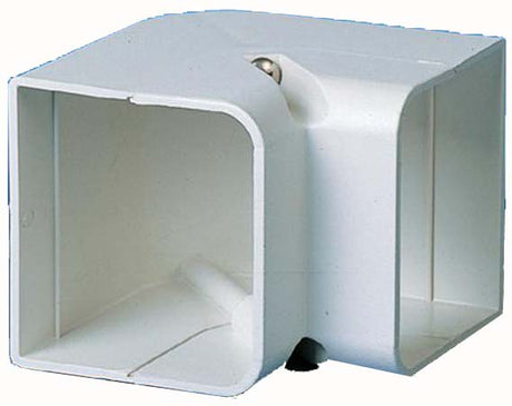 ALVA Installationkanal Industrie Innennecke 105, 90°, RAL 9002