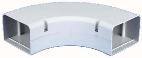 Alva Installationkanal Industrie Langbogen flach 105, 90, RAL 9002 - ALKIKBFL105I