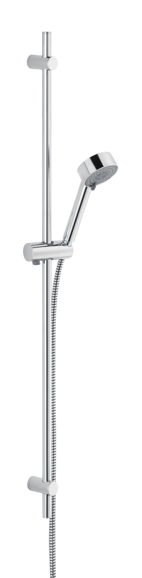Alva Bela 1.0 Brausestangenset 90cm verstb. Wandbf.,HB 3-fach,BS 150cm,Chrom - AQARBEBSV.1