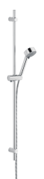 Alva Bela 1.0 Brausestangenset 90cm verstb. Wandbf.,HB 3-fach,BS 150cm,Chrom - AQARBEBSV.1